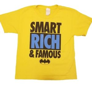 Smart Rich & Famous Batman Tee